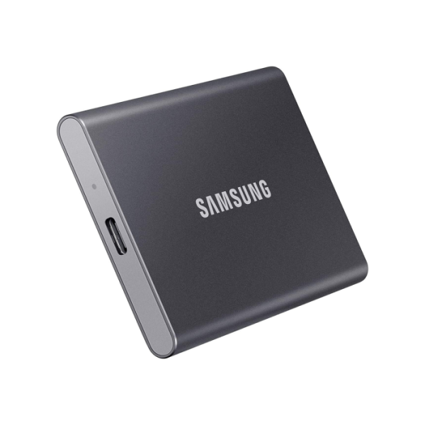 Samsung T7 500GB Portable SSD Up to 1050 MB/s Read Speed USB 3.2 GEN2 - Black
