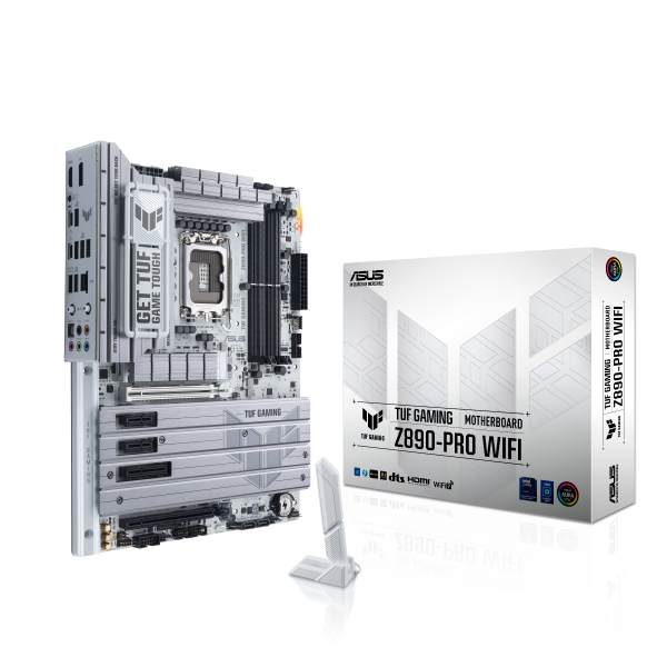 ASUS TUF GAMING Z790-BTF WIFI LGA1700 ATX MOTHERBOARD - WHITE | 90MB1GU0- M0EAY0