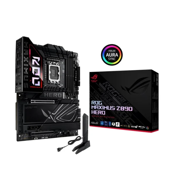 ASUS ROG MAXIMUS Z890 HERO MOTHERBOARD - BLACK | 90MB1ID0-M0EAY0