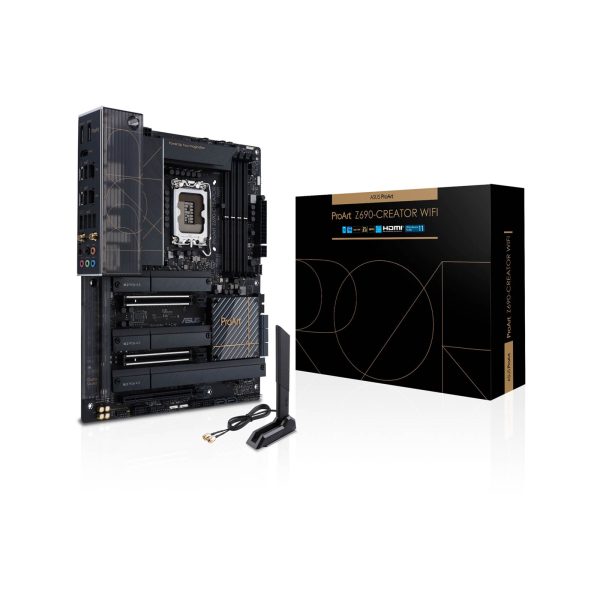 ASUS ProArt Z690-Creator WiFi 6E LGA 1700(Intel 12th Gen) ATX Content Creator Motherboard