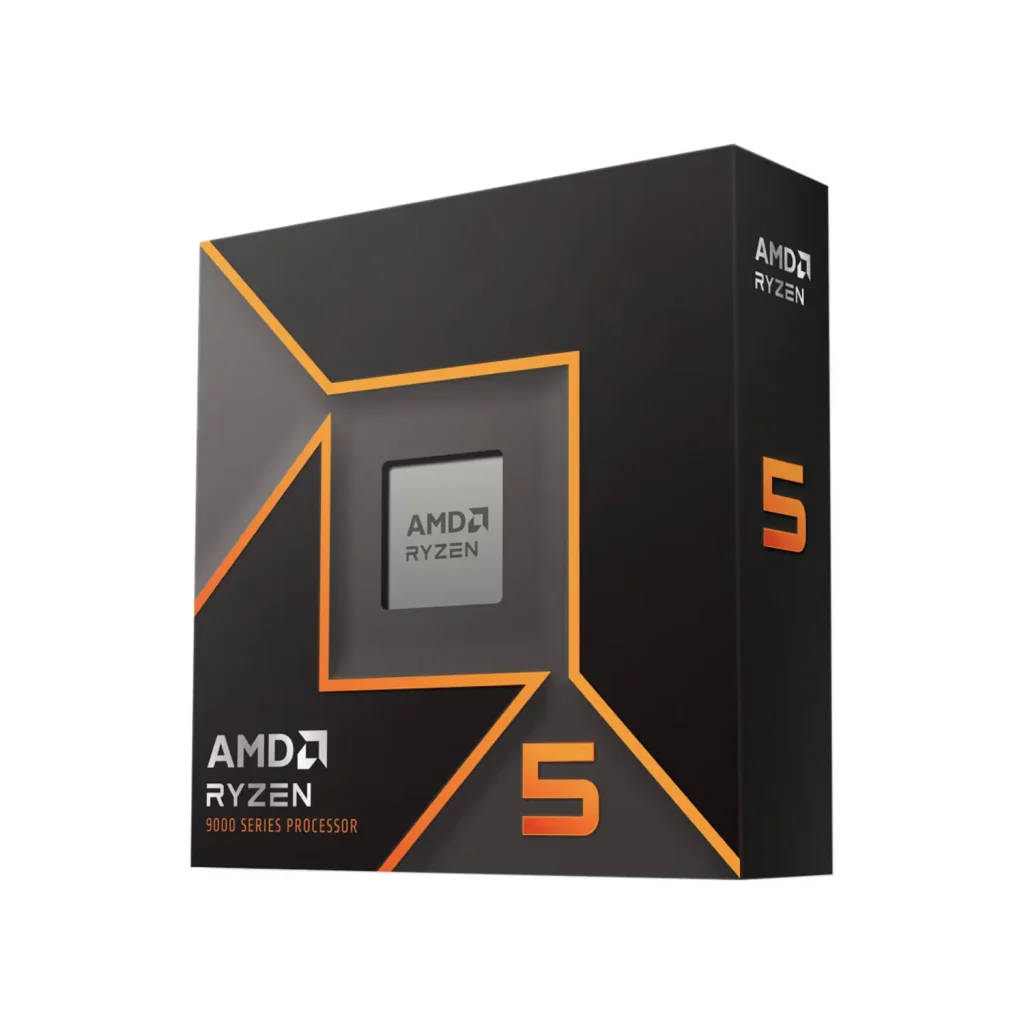 AMD Ryzen 5 9600X Processor, 6 Cores & 12 Threads, Up to 5.4GHz Boost Clock, 38MB Cache - OEM