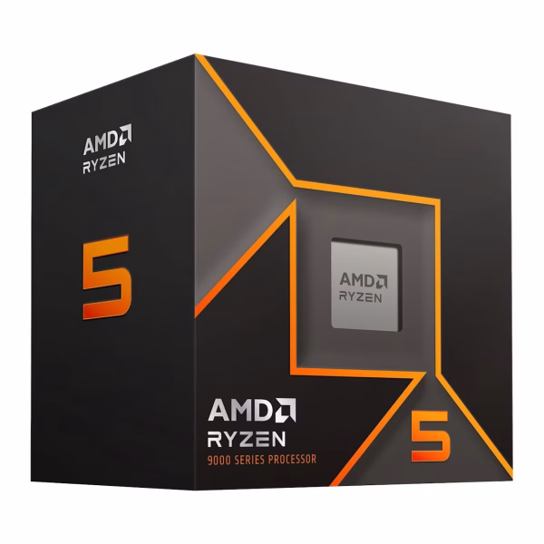 AMD Ryzen 5 9600X Six Core 5.40GHz (Socket AM5) Processor