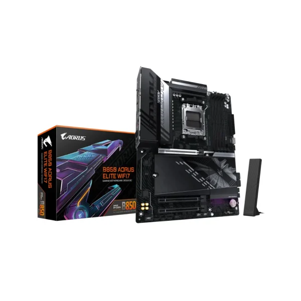 Gigabyte B850 Aorus Elite WiFi7 MOTHERBOARD - BLACK | 9MB85EL7-00-G11