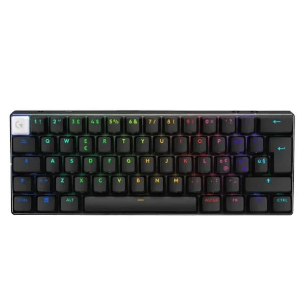 Logitech PRO X 60 LIGHTSPEED Wireless Gaming Keyboard – GX Optical Tactile Switches, Dual-Shot PBT Keycaps – Black