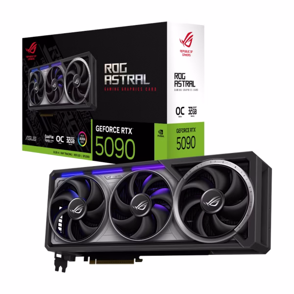Asus GeForce RTX 5090 ROG Astral OC 32GB GDDR7 - BLACK | 90YV0LW0-M0NA00
