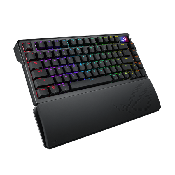Asus M702 ROG Azoth Extreme 75% Wireless Mechanical Gaming Keyboard – ROG NX Snow Switches (Refined Linear) – Arabic Layout – Black