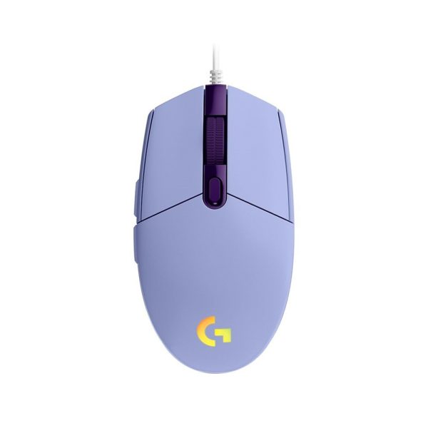 Logitech G203 Lightsync RGB Wired Gaming Mouse (8,000 DPI) – LILAC