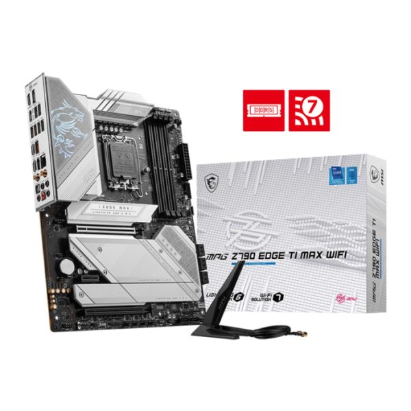 MSI MPG Z790 Edge Ti Max Wifi Motherboard DDR5 - WHITE | 911-7E25-009
