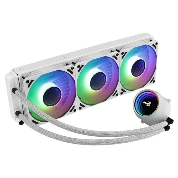 AeroCool Mirage L360 ARGB LIQUID COOLER 360MM – WHITE