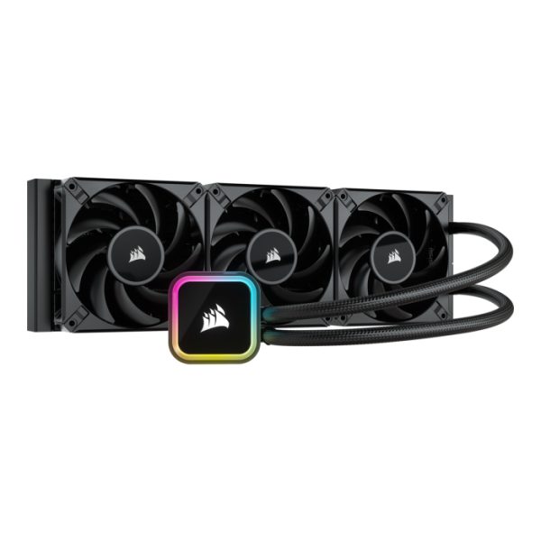 Corsair iCUE H150i RGB Elite Performance 360mm Liquid CPU Cooler - BLACK | CW-9060060-WW