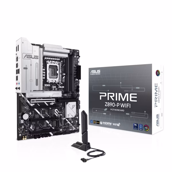 Asus Prime Z890-P WIFI DDR5 ATX Motherboard - WHITE | 90MB1I70-M0EAY0