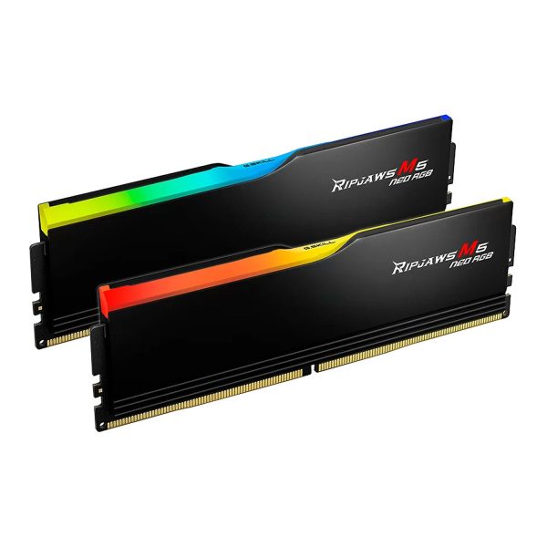 G.SKILL Ripjaws M5 NEO RGB DDR5 32GB (2x16GB) 6000MHz CL30 Memory Kit – Black