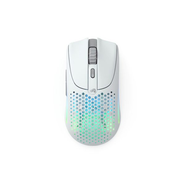 Glorious Model O2 RGB Wireless Gaming Mouse (68g) – Matte White