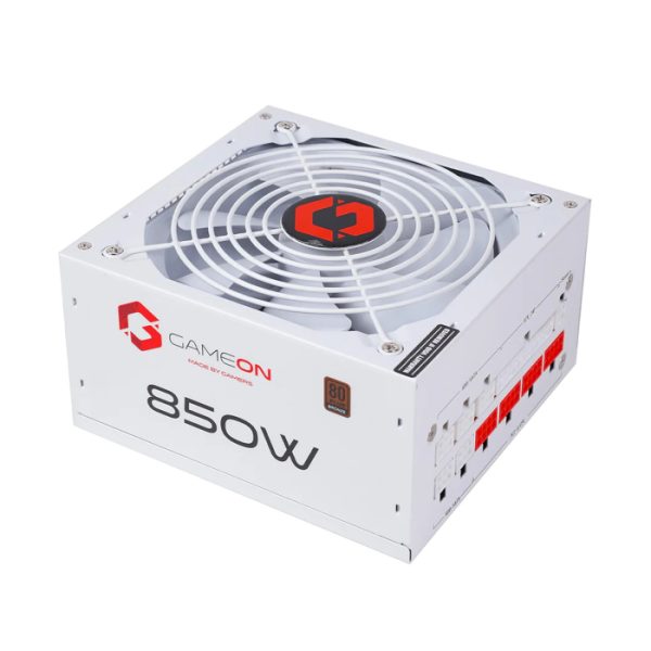 GameOn 850W 80Plus Bronze Fully Modular Power Supply - White