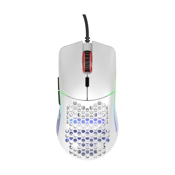 Glorious Model O Wired Gaming Mouse (67g) – Matte White