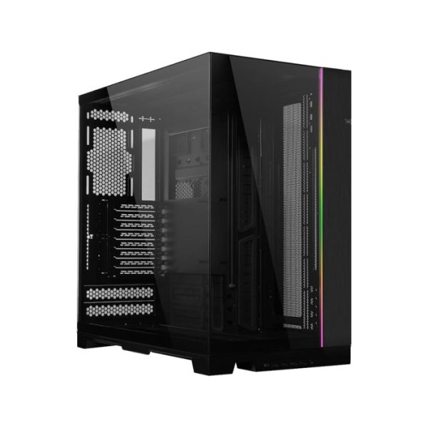 LIAN LI O11 Dynamic EVO XL Front And Side Tempered Glass Panel ATX Full Tower Case - Black