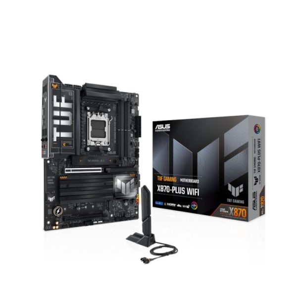 ASUS TUF GAMING X870-PLUS WIFI MOTHERBOARD - BLACK | 90MB1IUO-M0EAY0