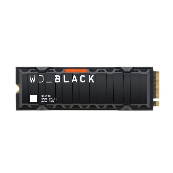 WD_BLACK SN850X 1TB Gaming Internal NVMe PCIe 4.0 M.2 SSD with Heatsink