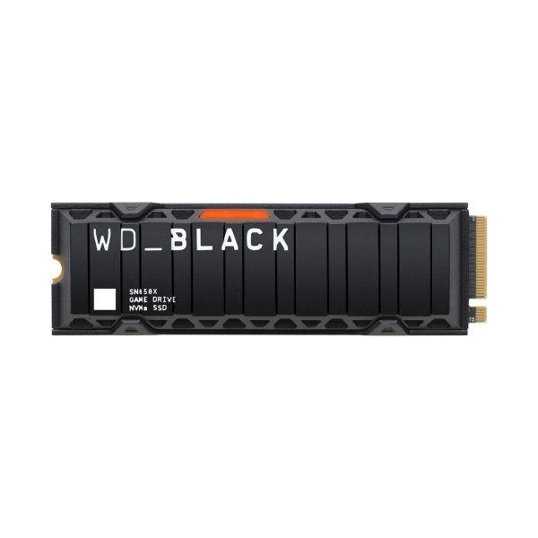 WD_BLACK SN850X 8TB Gen 4 NVMe M.2 SSD with Heatsink – Up to 7,200 MB/s Read Speed