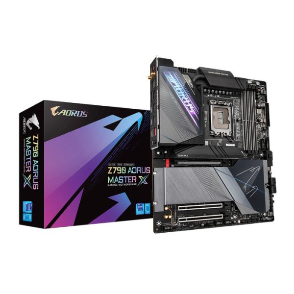 GigaByte Intel Z790 AORUS MASTER X DDR5 Wifi Gaming MotherBoard - BLACK
