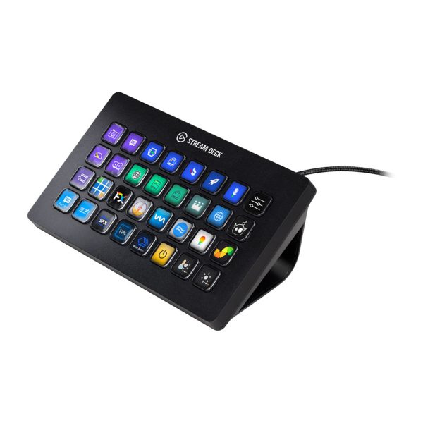 Elgato Stream Deck XL – Live Content Creation Controller with 32 Customizable LCD Keys for Seamless Streaming and Workflow Control.