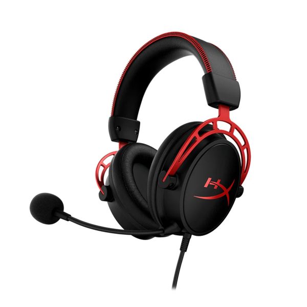 HyperX Cloud Alpha Pro Wired Gaming Headset with Dual Chamber Technology, Memory Foam, Noise-Cancelling Mic for PC, PS5, Xbox Series X.