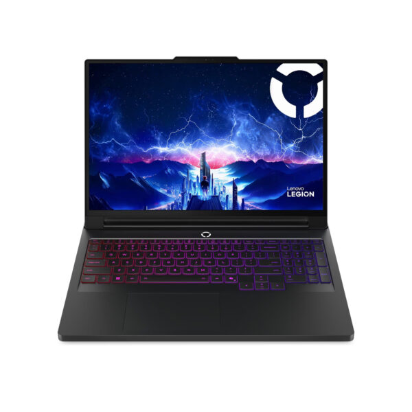 Lenovo Legion Pro 7 16IAX10H Gaming Laptop – Intel Core Ultra 9 275HX, 32GB DDR5 RAM, 2TB NVMe SSD, RTX 5070 Ti 12GB, 16" WQXGA OLED 240Hz, Per-key RGB Arabic Keyboard, Windows 11 Pro - Eclipse Black