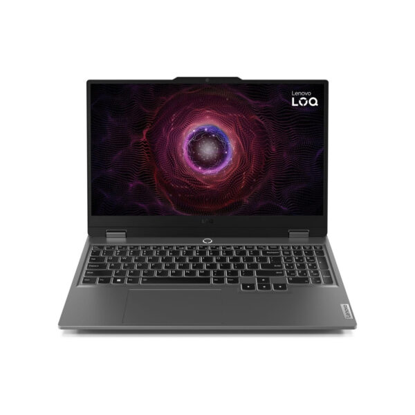 Lenovo LOQ 15ARP9 Gaming Laptop with AMD Ryzen 7-7435HS, 16GB DDR5 RAM, 512GB NVMe SSD, NVIDIA GeForce RTX 4070 8GB GPU, 15.6" FHD 144Hz Display, White Backlit English Keyboard, Windows 11 Home/Pro - Luna Grey.
