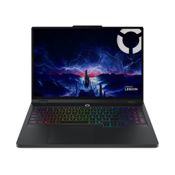Lenovo Legion Pro 5 16IAX10H Gaming Laptop – Intel Core Ultra 9-275HX, 32GB DDR5 RAM, 1TB NVMe SSD, RTX 5070 Ti 12GB, 16" WQXGA OLED 165Hz Display, RGB Backlit Keyboard (Arabic), Windows 11 Pro – Eclipse Black