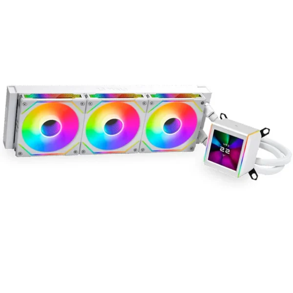 Lian Li Galahad II LCD SL-INF 360 ARGB AIO Liquid CPU Cooler – WHITE