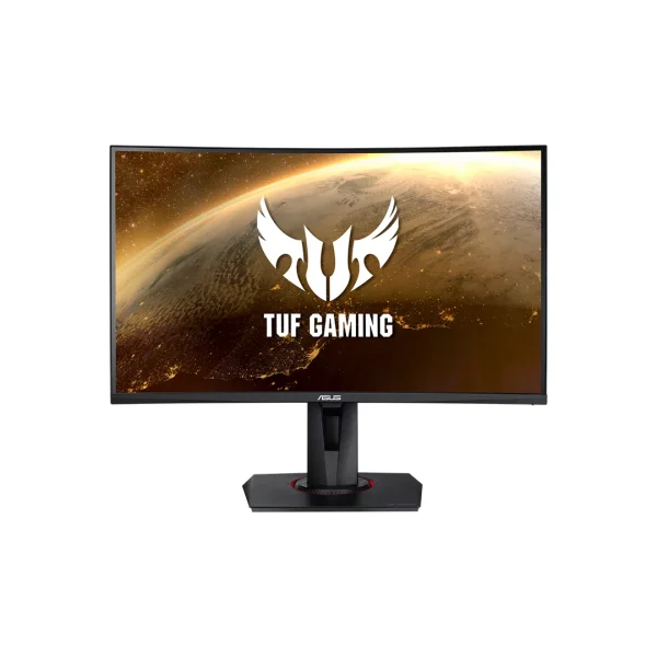 ASUS TUF Gaming VG27WQ 27″ Curved WQHD Gaming Monitor – VA, 165Hz, 1ms, HDR400, DisplayPort, 2× HDMI, Built-in Speakers - Black
