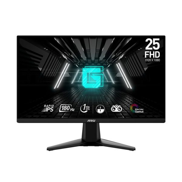 MSI G255F 25-Inch FHD IPS Gaming Monitor – 180Hz, 1ms, Frameless Design, Night Vision