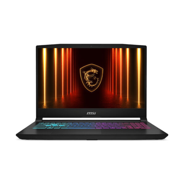 MSI Katana 15 HX B14WFK Gaming Laptop – Intel Core i9-14900HX, 16GB DDR5 RAM, 1TB NVMe SSD, NVIDIA RTX 5060 8GB, 15.6" QHD 165Hz IPS Display, 4-Zone RGB Keyboard (Eng/Arb), Windows 11 Pro – Black.