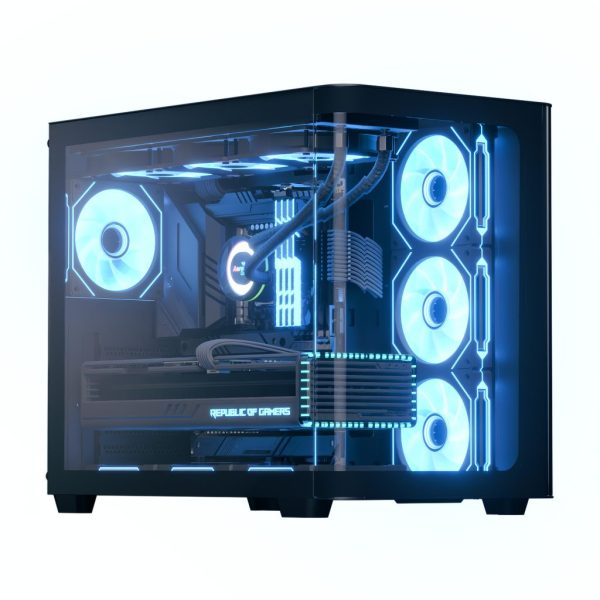 Gaming Pc with INTEL CORE I5-12400F CPU, H610M-K-D4 Motherboard, 16 GB D4 RAM (3200), 1TB NVMe SSD GEN-4 (6000), VGA RTX 5060 Ti (16GB), 750 WATT PSU, Windows 11 Pro