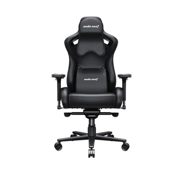 Anda Seat Kaiser 2 Pro Series XL Gaming Chair, PVC Leather, 4D Adjustable Armrests, Large Headrest Pillow – Black