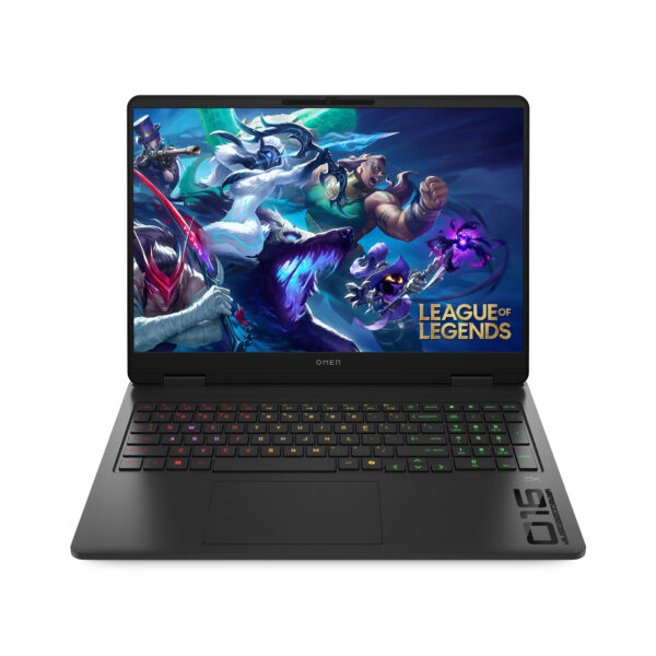 HP Omen Slim 16-AN0119NR Gaming Laptop – Intel Core Ultra 9-285H, 16GB RAM, 1TB SSD, NVIDIA RTX 5070 8GB, 16" WQXGA IPS 240Hz Display, Windows 11 - Shadow Black