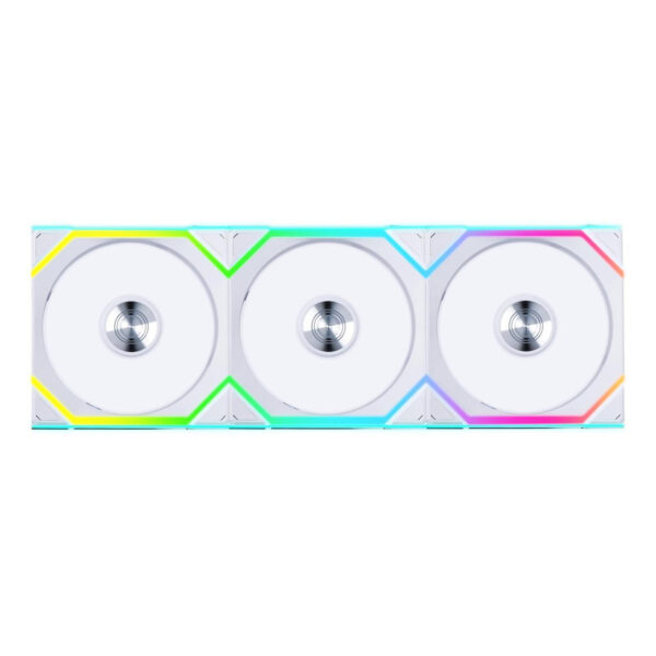 Lian Li Uni Fan SL Wireless Reverse Blade 120mm Fan – 3-in-1 Pack - WHITE