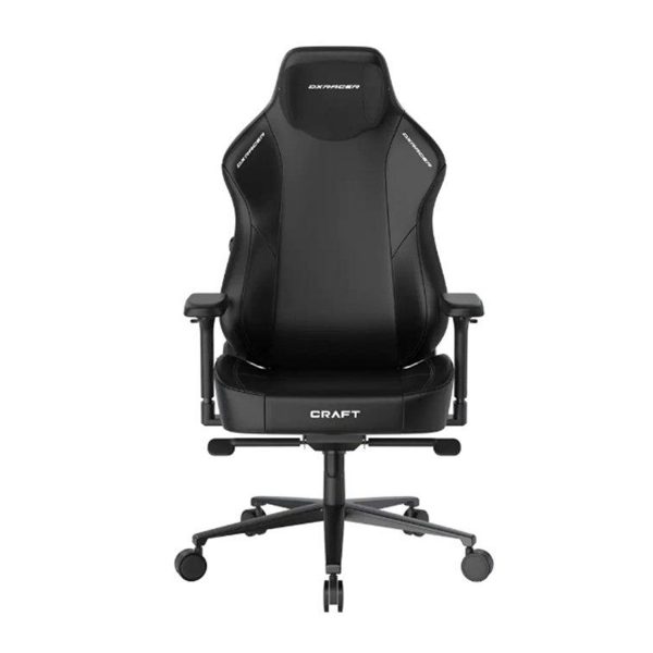 DXRacer Craft Series XL Gaming Chair – Multi-Functional Tilt, 2D Integrated Lumbar Support, Magnetic Memory Foam Headrest – Black
