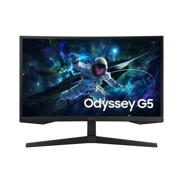 Samsung Odyssey G5 27″ Curved 2K Gaming Monitor – VA, 165Hz, 1ms - BLACK