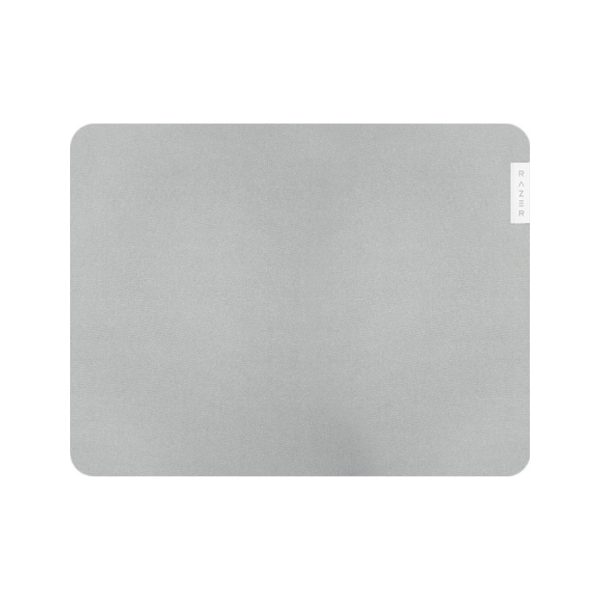 Razer Pro Glide Soft Mouse Mat (Medium) features a thick high-density rubber foam base, textured micro-weave cloth surface, and anti-slip backing - Gray.