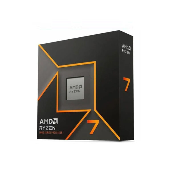 AMD Ryzen 7 9700X Processor, 8-Core, 16-Thread, 4.0GHz Base / 5.5GHz Boost, 40MB Cache, Socket AM5