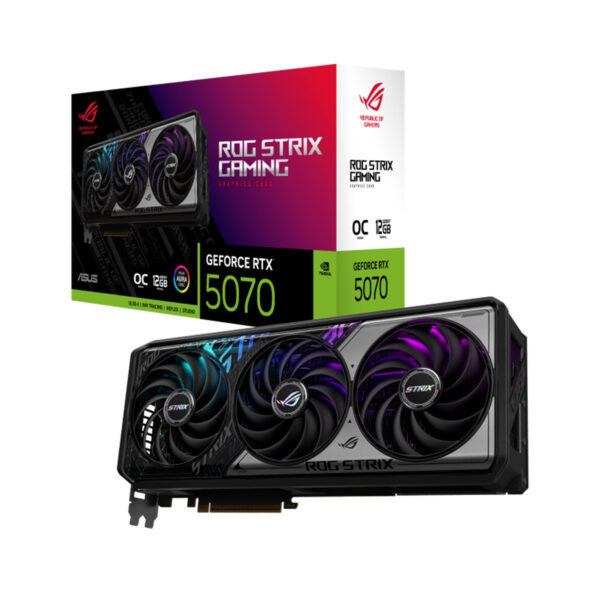ASUS ROG Strix GeForce RTX 5070 12GB GDDR7 OC Edition Graphics Card