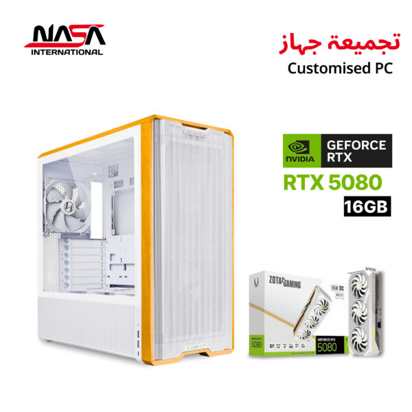 Intel Ultra 9-285K, Asus ROG Maximus Z890 Apex-White, 32GB DDR5 RAM-White, 2TB M.2 SSD, Zotac RTX 5080 16GB-White, Lian Li GA II SL-INF LCD 360mm-White, 1000W PSU, Lian Li Lancool 217-White.