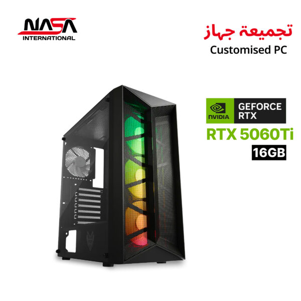 i7-14700F, MSI B760M Bomber WiFi, 32GB DDR5 RAM, 1TB M.2 SSD, MSI 5060Ti 16GB, L240 CPU Cooler, 750W PSU, FSP CMT211A Case – Black, Win 11 Pro