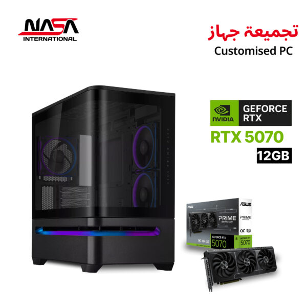 i7-14700F, Asus Prime Z790-P, 32GB DDR5 RAM, 2TB M.2 SSD, Asus Prime 5070 12GB, L360 Liquid Cooler, 850W PSU, Asus Prime P202 Case – Black, Win 11 Pro