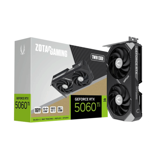 ZOTAC RTX 5060 Ti 16GB Twin Edge GDDR7 Graphics Card