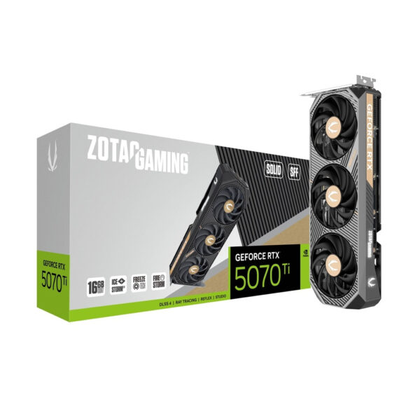 Zotac GeForce RTX 5070Ti 16GB Solid SFF GDDR7 Graphics Card