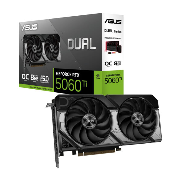 ASUS Dual GeForce RTX 5060 Ti OC Edition 8GB GDDR7 Graphics Card