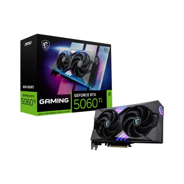 MSI GeForce RTX 5060 Ti Gaming 8GB OC Edition GDDR7 Graphics Card