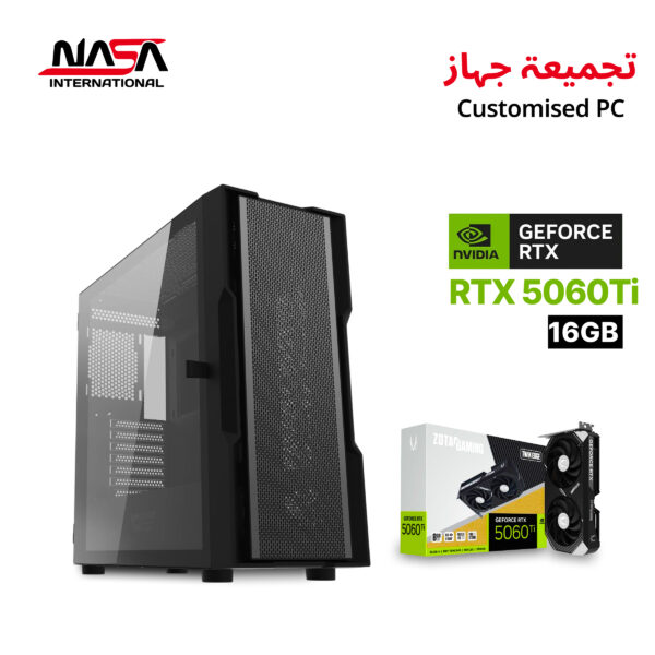 R7-9700X, MSI Pro B650M-B, 16GB DDR5 RAM, 1TB M.2 SSD, Zotac RTX 5060 Ti Twin Edge 16GB, L240 Liquid Cooler, 750W PSU, DarkFlash Case - Black.